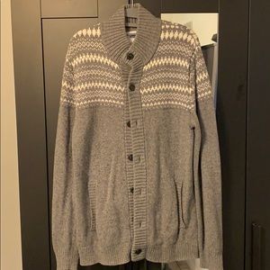 Old Navy knitted sweater Grey/White